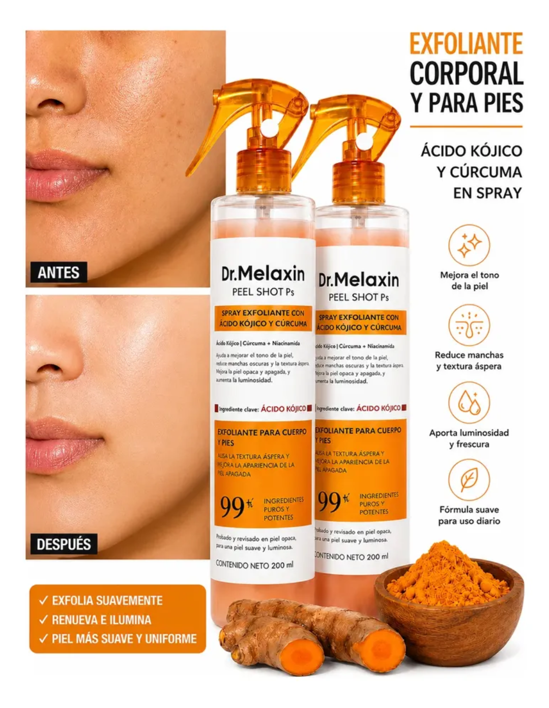 🔥 ¡OFERTA EXCLUSIVA POR TIEMPO LIMITADO! 🔥

DR. MELAXIN PEEL SHOT Ps   

⭐⭐⭐⭐⭐ +4.9/5 Clientes Satisfechos